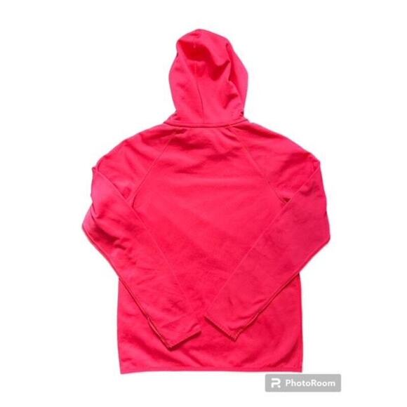 Nike Womens Just Do It Orange Hoodie XS Like New - Picture 2 of 5